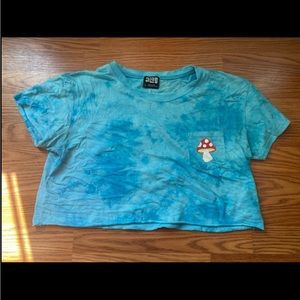 Cropped Tie dye Tee in good condition